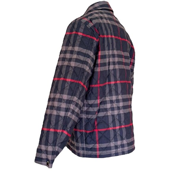 Burberry Forres Men's Navy IP Check Organic Cotton Jacket, Runs large, S, M, L - Picture 7 of 12